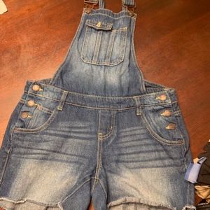 Overall Shorts